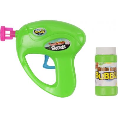 Bubble gun with fl...